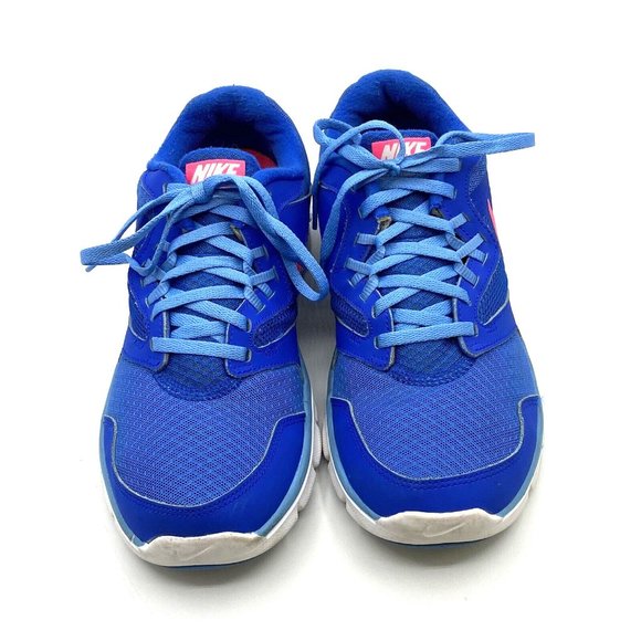 Nike Women’s Flex Experience RN Run 3 Hyper Cobalt Blue Pink 652853-401 Sz 8.5 - Picture 5 of 11